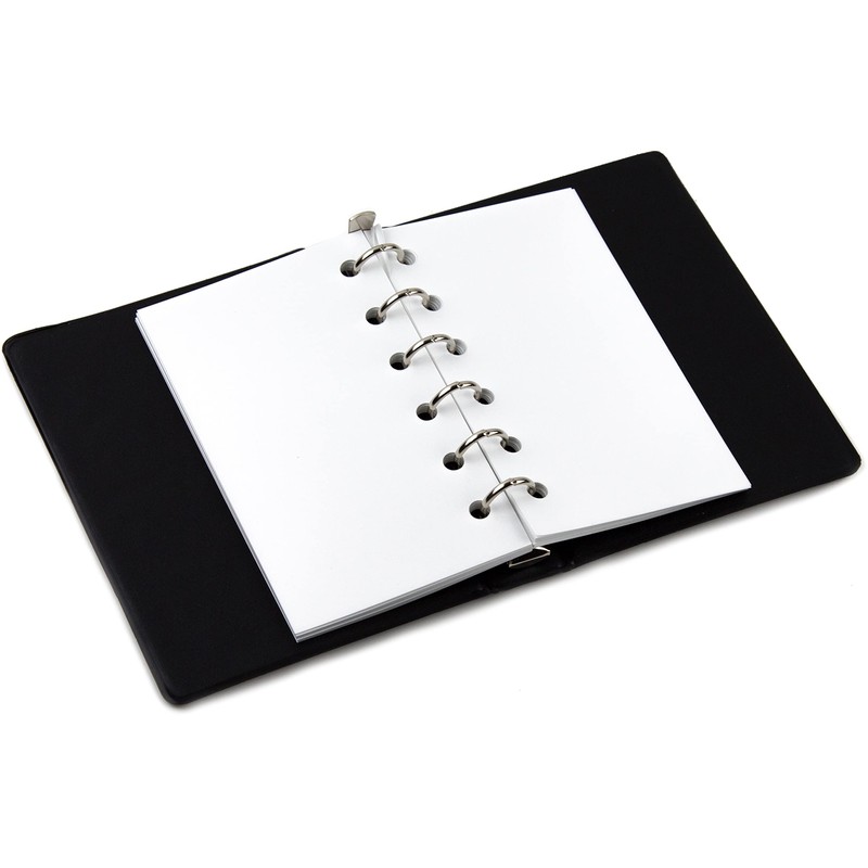 Unlined Paper Refill for 3x5 Binders, 100 Sheets