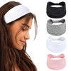 Kabwea 4-Pack Wide Headbands for Ladies, Thick Summer Boho Hair
