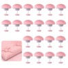 Pack of 20 Duvet Holders Against Slipping, Pink Duvet Cover