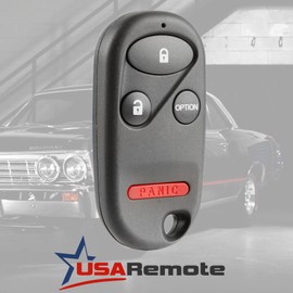 Car Key Fob Keyless Entry Remote fits Honda Accord Civic CR-V Insight Odyssey Pilot Prelude (A269ZUA101)