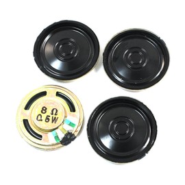 sourcing map 4 x Internal Magnet Electronic Speaker Loudspeaker 0.5W 8 Ohm 23mm