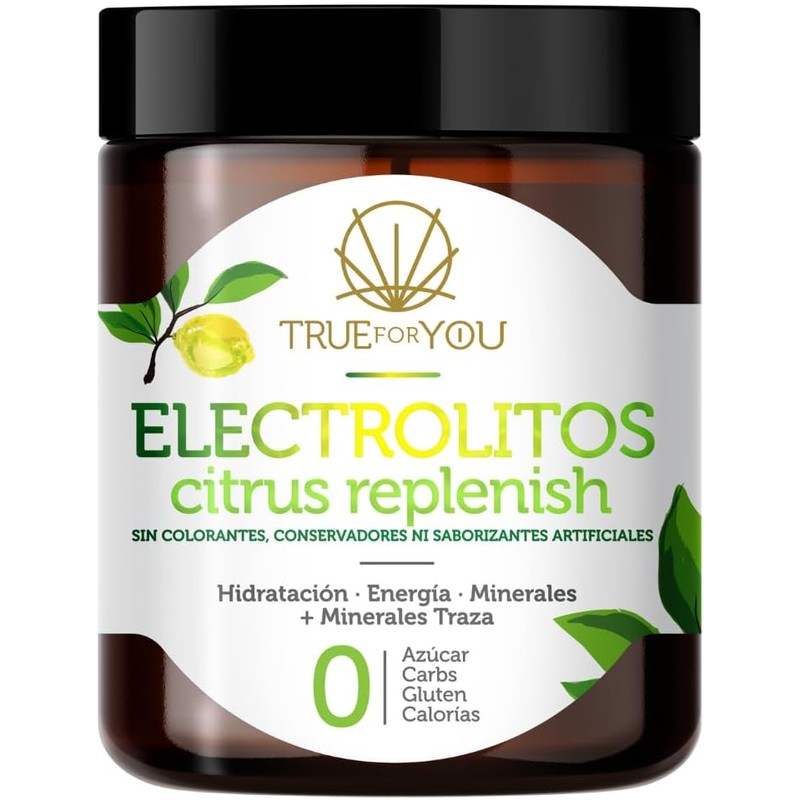Electrolitos sin Azúcar, Hidratación en Polvo, Adicionado con Calcio, Zinc