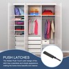 PATIKIL Magnetic Push Latch, 4pcs Push Open Door Latch Cabinet