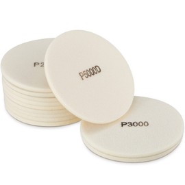 Maitys 12 Pieces Bowling Ball Sanding Pad Set Resurfacing Kit Bowling Ball Round Spinner Polishing Cleaning Kit Accessories