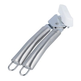 EUROHOME Olivia Can Opener Made of Stainless Steel - Manual Pliers Can Opener with Ergonomic Handle - Can Opener Tongs 23 cm with Hanger - Dishwasher Safe Lid Opener Manual