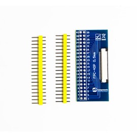 sb components FFC FPC 0.5mm Pitch to DIP 2.4mm PCB Converter Board Couple Extend Adapter Top Contact FFC/FPC Adapter Board (40 Pin)