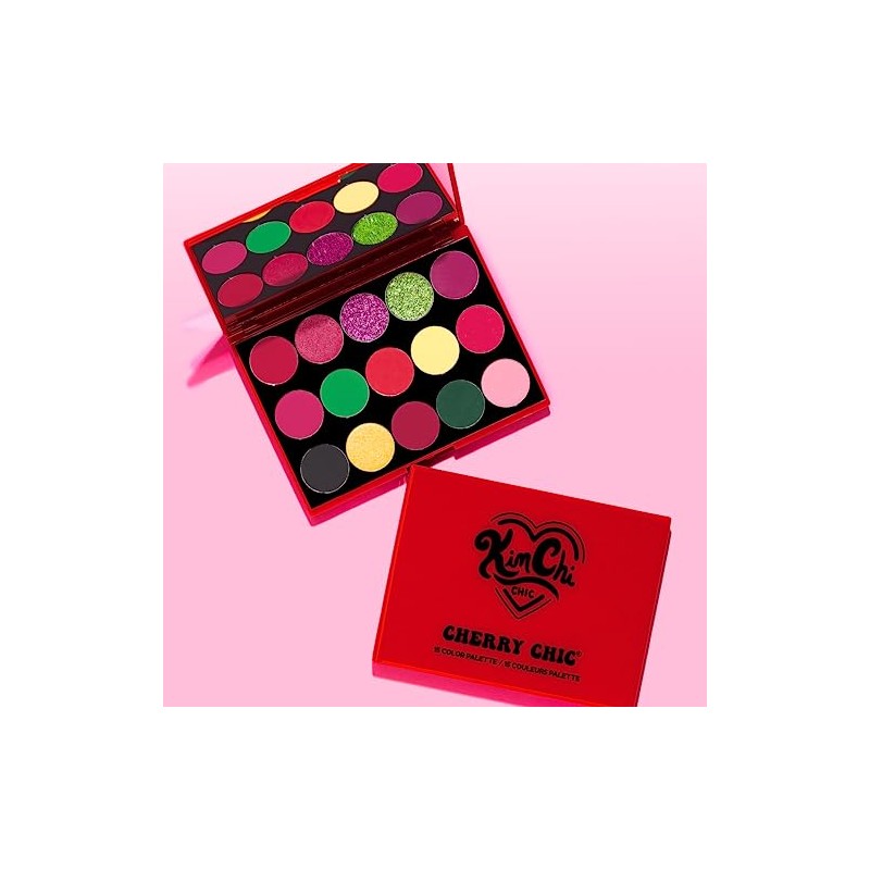 Kimchi Chic, Paleta de sombras 15 tonos en mate, satinado