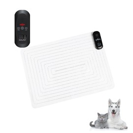 SVD.PET Pet Training Mat with Tester, 22" X 16", Pet Shock Pad, Dogs & Cats Electronic Repellent mat for Indoor, 3 Training Modes, 5 Levels, Pet Safe Mode (Black Controller)