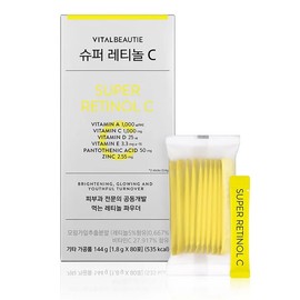 Vital Beauty Super Retinol C 80 packets / 바이탈뷰티 슈퍼레티놀C 80포