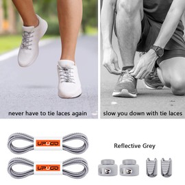 UpUGo 1 Pair of Laces Without Tying Elastic One Size for Adults
