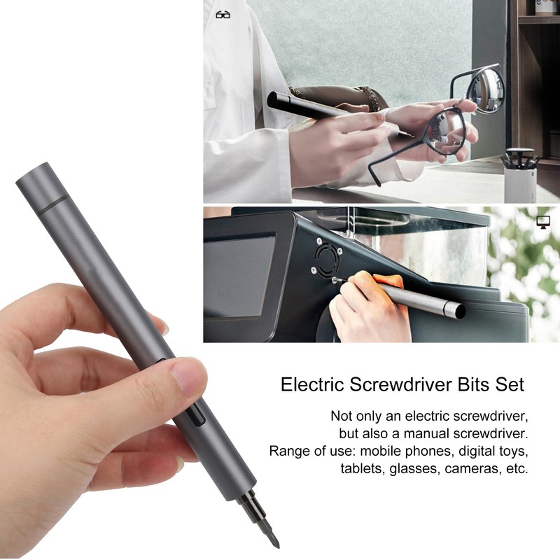 Electric Screwdriver Bits Set Accuracy MultiFunction Rechargeable Portable Repair Tools
