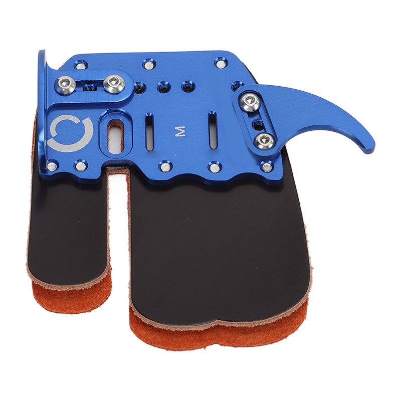 Rustic Leather Archery Finger Tab Right Hand Archery Finger Guard