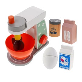 Kisangel 1 Set Kitchen Playset Realistic Mixer for Creative Pretend Play Lightweight Design for Developing Hands Skills Color Recognition for Fun