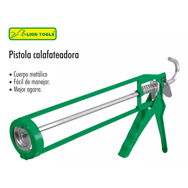 Lion Tools Pistola Calafateadora Tipo Esqueleto