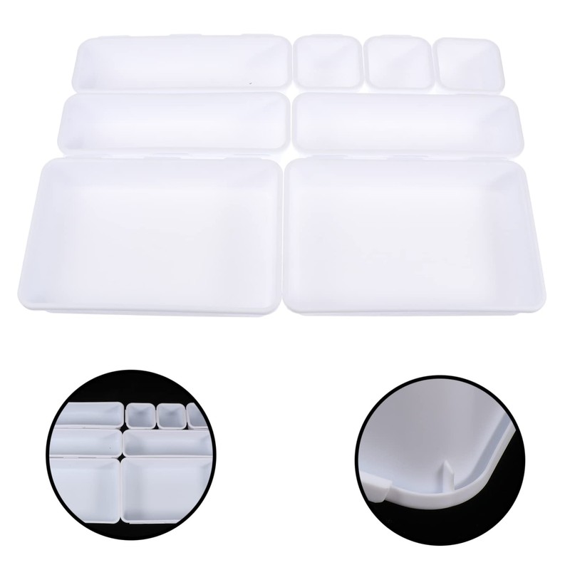 Beavorty 8pcs Storage Boxes for Home Organization Versatile Sundries Containers