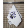 Generic Embroidered Terry Velour Fingertip Towel Set - Quick-Drying, Highly