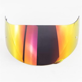 Motorcycle Helmet Visor Shield for AGV K1 K1S K3SV K5 K5S Sunscreen Capacetes Lens Cascos Accessories (Revo Deep Red)