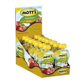 Mott's Snack and Go Applesauce, Natural, 3.2 oz