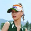 Cute India Flag Sport Sun Visor Hats Adjustable Empty Top