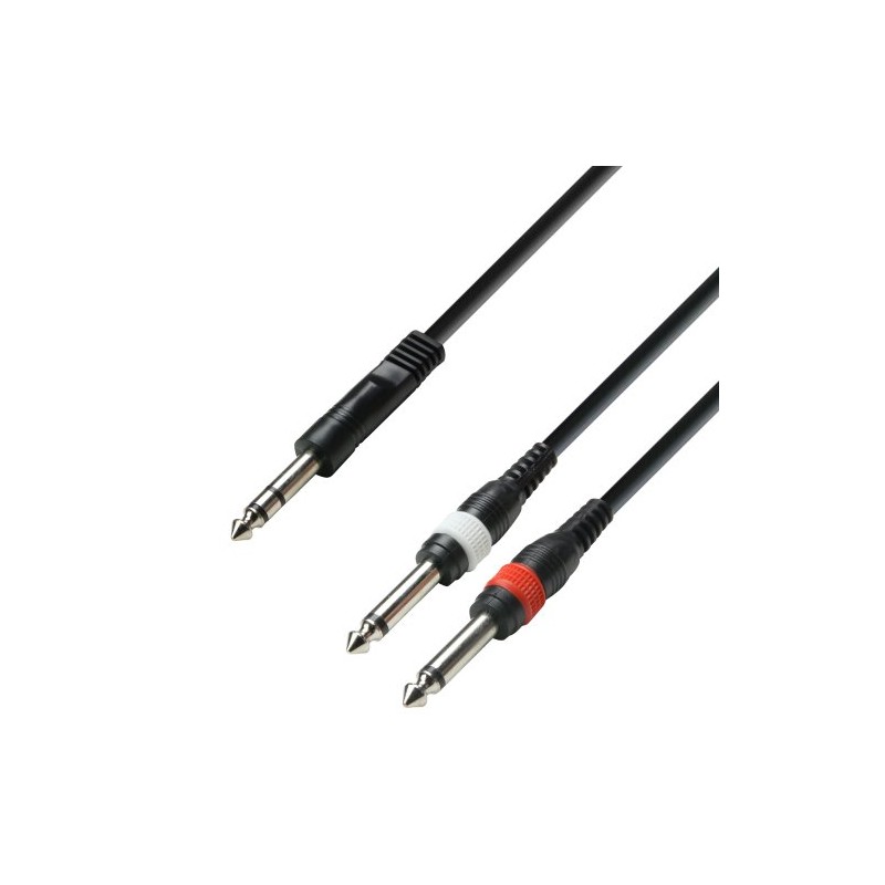 Adam Hall 3 Star Series 6m 6.3mm Jack Stereo to