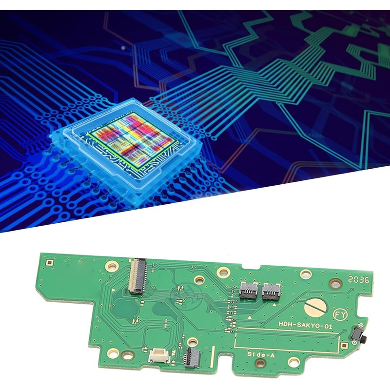 Switch Lite用左側Lボタンボードマザーボード、HDH SAKYO 01と互換性、プレミアムPCB素材製、古い/ひび割れた/破損したマザーボードの完璧な交換品