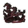 Ripe India Two Red/Cherry Running Horses, Victory Horses for Feng