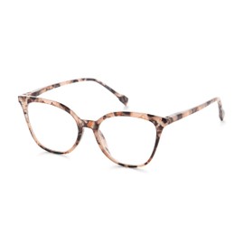 OPTIMUM OPTICAL Blue Light Filtering Scratch-Resistant Lens Cateye Frame Magnifying Reading Glasses - Good Optics, +2.00
