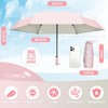 ZOMAKE Mini Umbrella Travel Compact - UV Mini Umbrella with