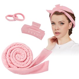 Dorzu Curler Curls Without Heat, Curls Overnight, Hair Curler No Heat DIY Hairstyle Set for Long Medium Hair