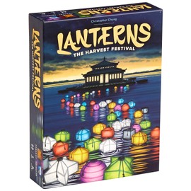 Renegade Game Studios Lanterns: The Harvest Festival, Fast Paced Card Game Set, 2-4 Players, 30 Min Playing Time, Place Tiles to Adorn The Palace Lake with Floating Lanterns, Earn The Most Honor Before The Festival Begins