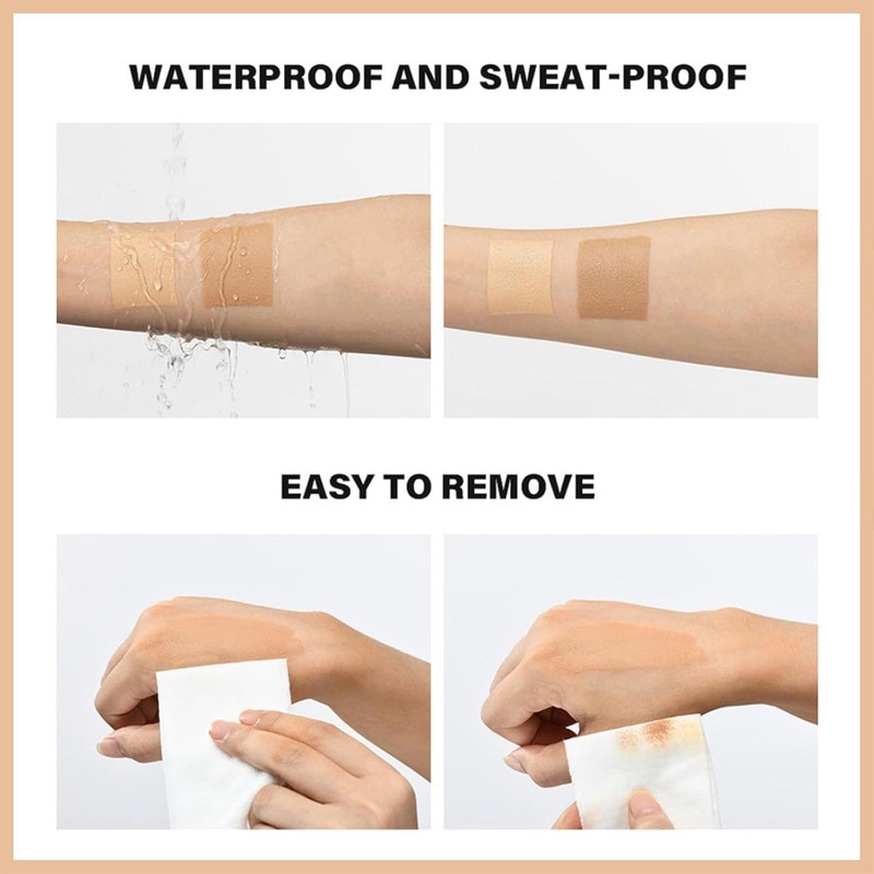 2Pcs Leg Makeup Full Coverage - Body Concealer Waterproof No