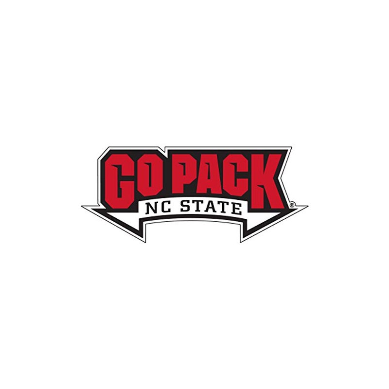 Craftique North Carolina State Decal (GO PACK NC STATE DECAL