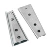 heyous 2 Sets 120x49mm Metal Silver Sectional Sofa Interlocking Connector