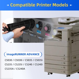 Sharind Compatible for Canon GPR-31 GPR31 Toner Cartridge 2790B003AA 2794B003AA 2798B003AA 2802B003AA for ImageRunner Advance C5030 C5035 C5235 C5240 Printer 4 Pack