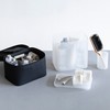 MUJI OGA07A5A Polypropylene Makeup Box, 1/4 Horizontal Half