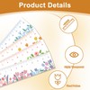 Lovely Flower Straight Ruler 4pcs Set – Sturdy Stylish Aesthetic