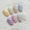 classic nail Yogurt Gel Twin Tweed Twee Liner Glitter Gel