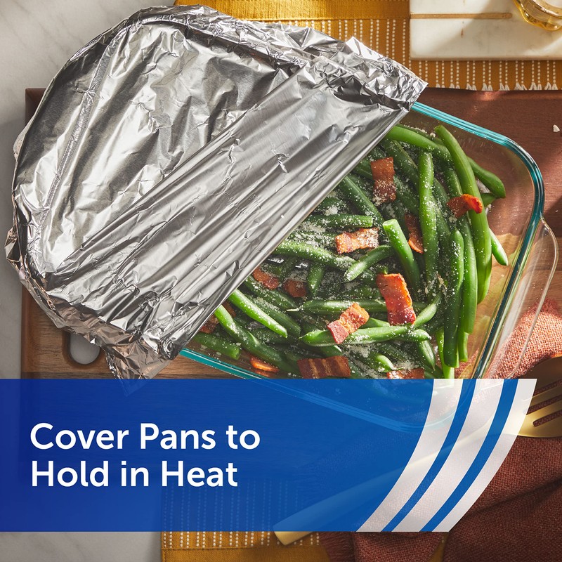 Reynolds Wrap Everyday Strength Aluminum Foil Roll, Freezer Safe and