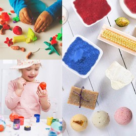 Mica Powder - 20 Colors 10g/0.35oz - Pearlescent Color Pigment - Epoxy Resin Pigment Powder for Slime, Nail Polish, Adhesive Pigments, Soap Making, Paint