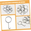 TEHAUX 10pcs Stainless Steel Drain Lifting Hooks Durable Shower Drain