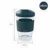LACOR - 63138 - Borosilicate glass with lid - non-slip