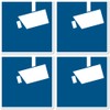 Surveillance Camera/Video Surveillance, Mandatory Signs According to DSGVO/BDSG According to
