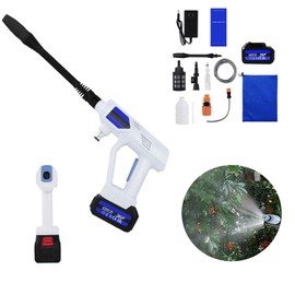 Portable Pressure Car Washer Pressure Washer Gun with 5M, 25CM Hose, Electric Power Washer Machine Cordless Pressure Washer for Driveways, Patios and Washing Vehicles