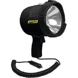 Seachoice 12V Spotlight, Water Resistant, Handheld, 55 Watt, Black