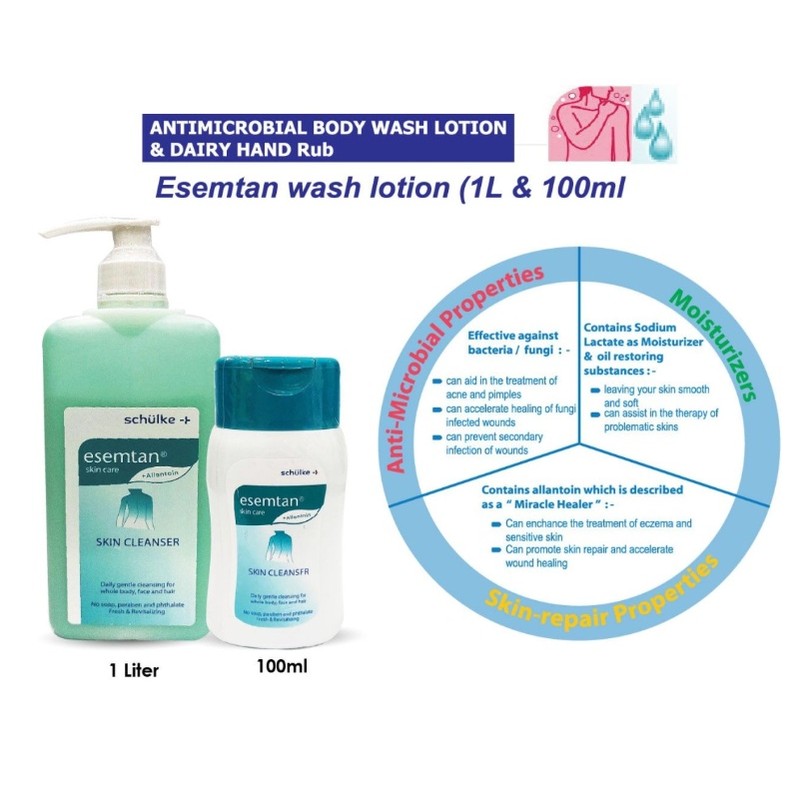 Schulke 1LITRE SCHULKE ESEMTAN WASH LOTION