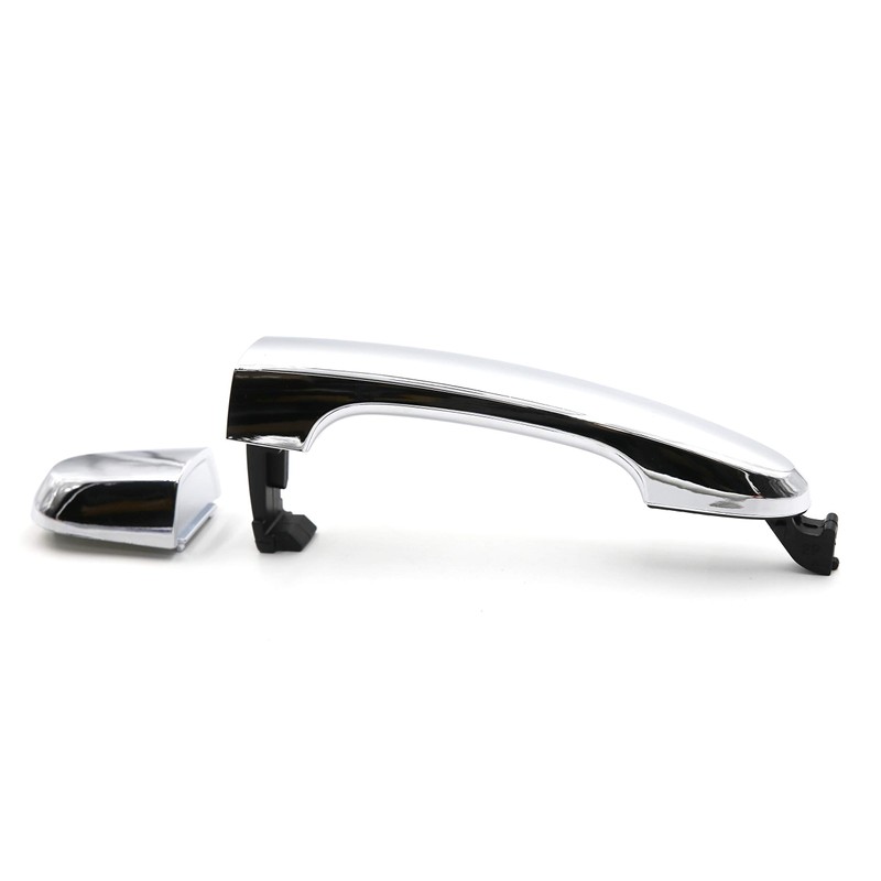 Set of 2 Rear Side Pair LH RH Chrome Door