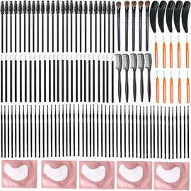 Libeauty Herramientas para Lifting Y Tinte de Pestañas, Suministros para Lifting de Pestañas, Herramientas para Laminación de Cejas, Accesorios para Lifting de Pestañas Casero, Kit Completo de Cepillo