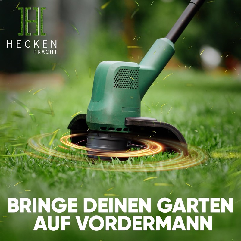 Heckenpracht® Line Head for Brush Cutter with Tap & Go