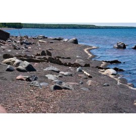 Arizona Rock and Mineral Co. 1512 HO Scale Ballast Stamp Sand - Model Railroad Scenery - ARMballast