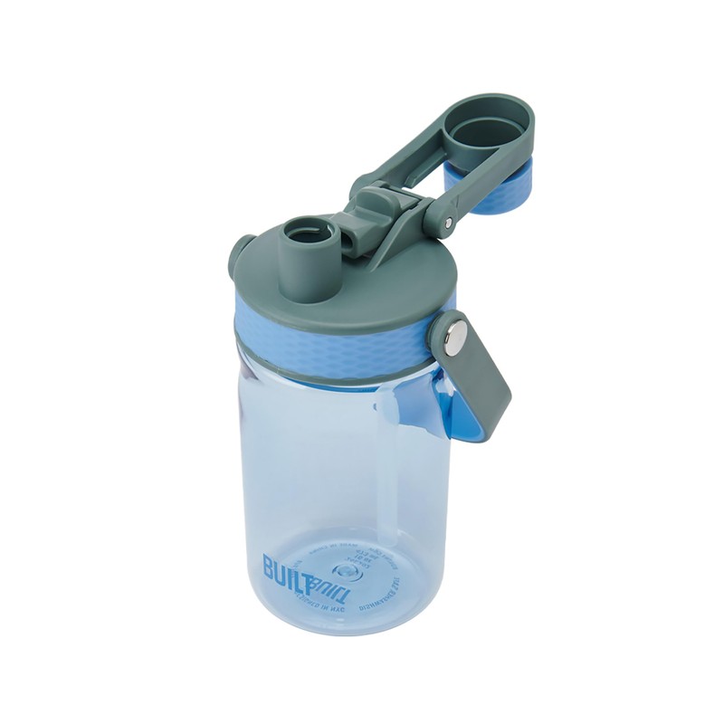 Built Bedford Dualid Bottle, 16oz, Sea Glass, Made From Durable